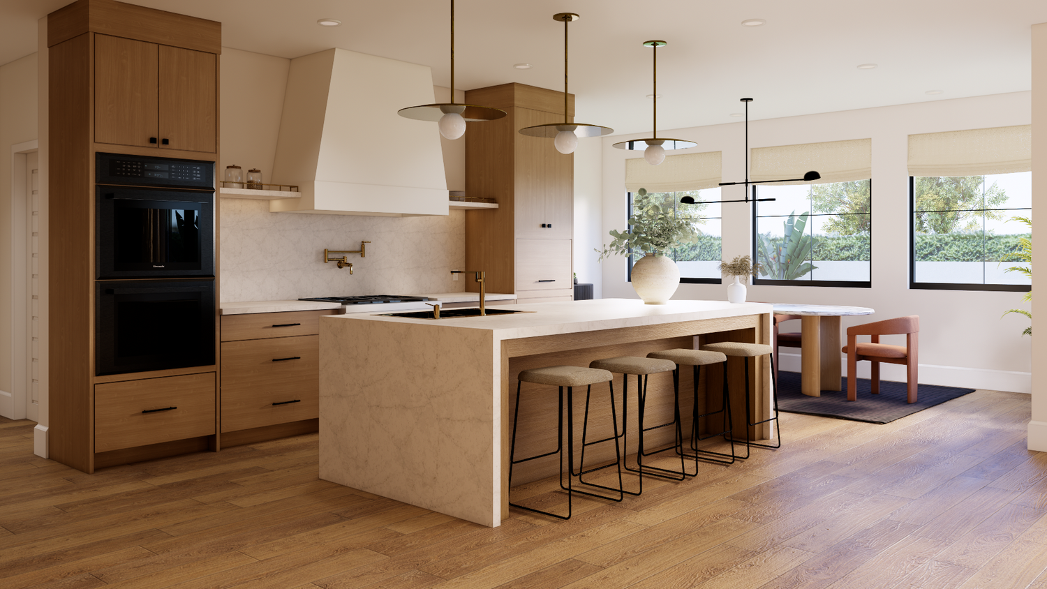 Mason Residence kitchen alternate view