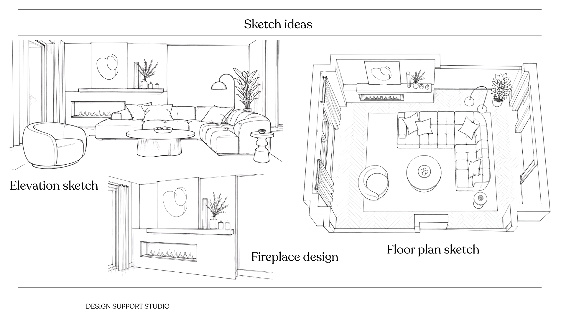 Conceptual 3D sketch ideas example