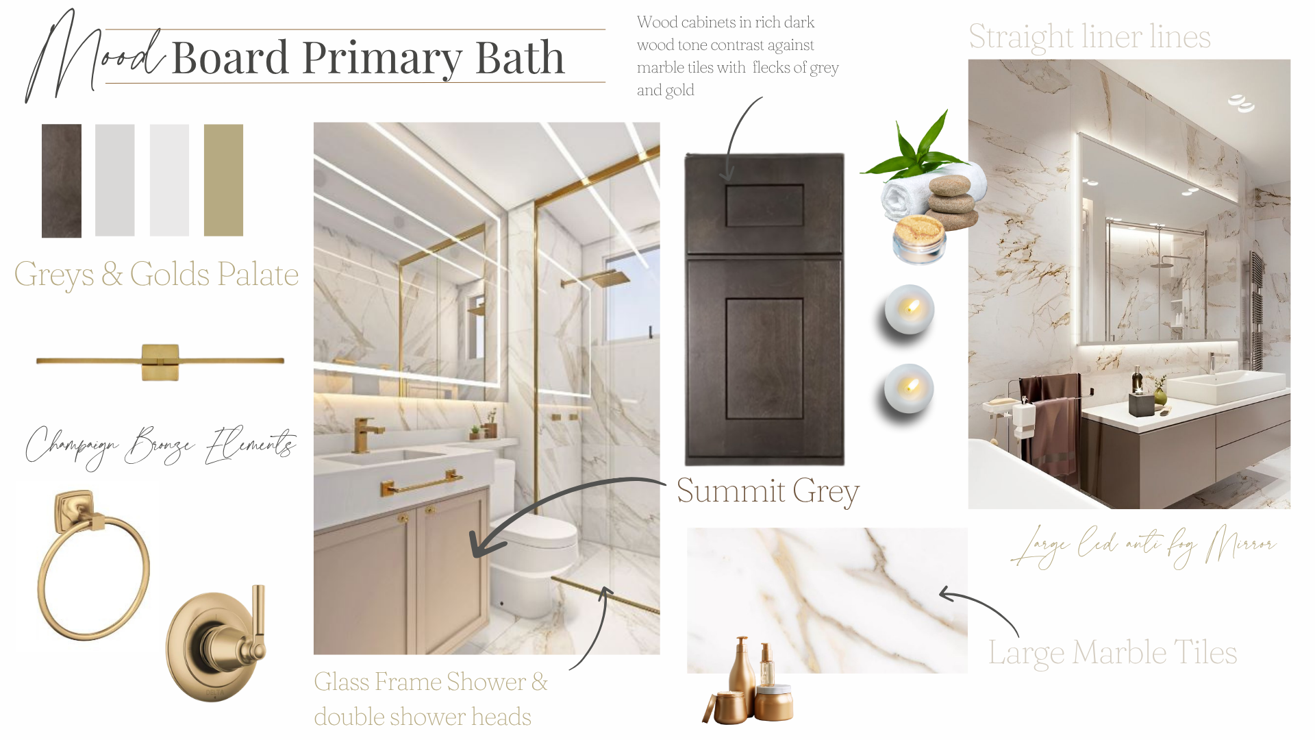 MOOD BOARD PRIMARY BATHROOM