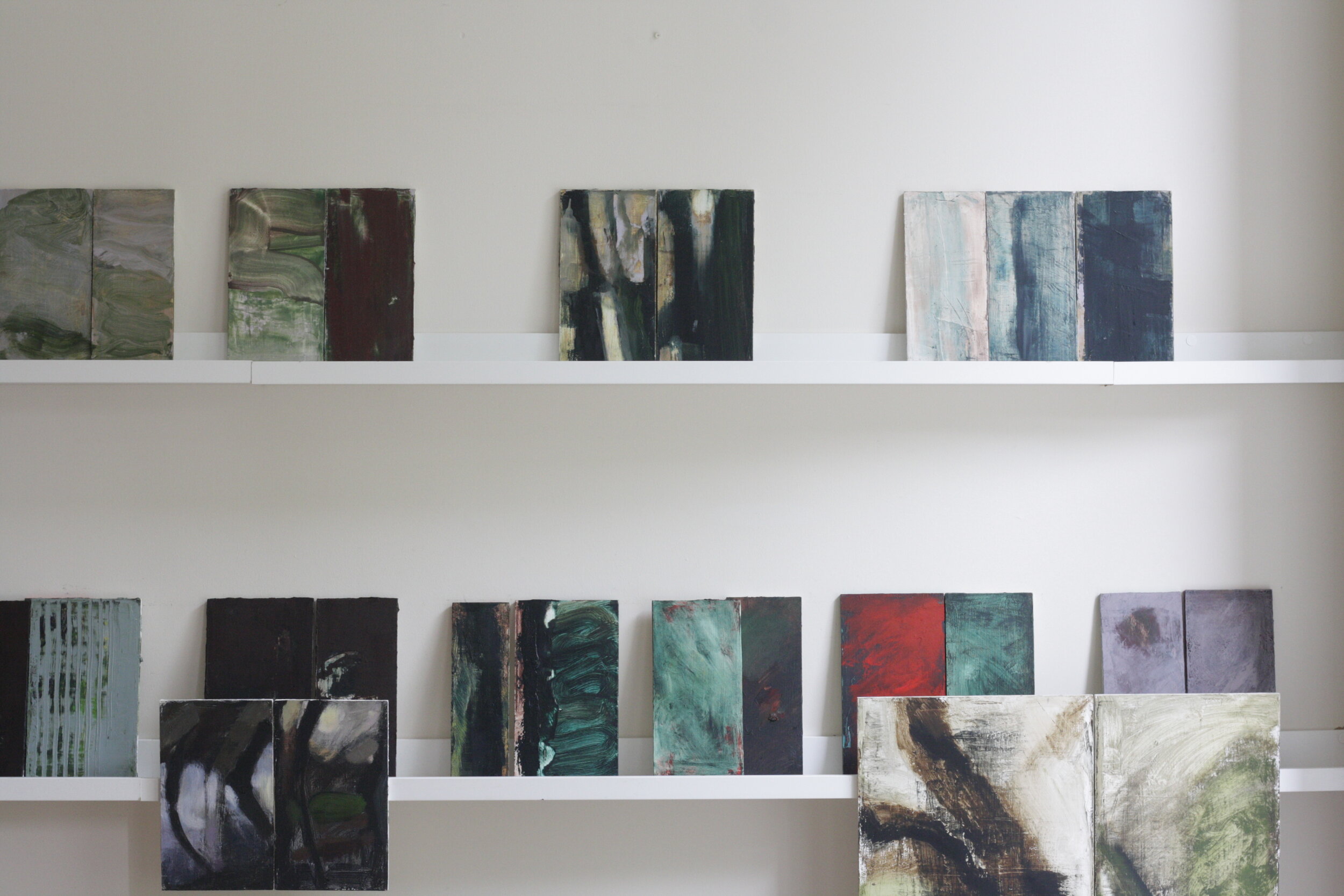 Paintings at rest