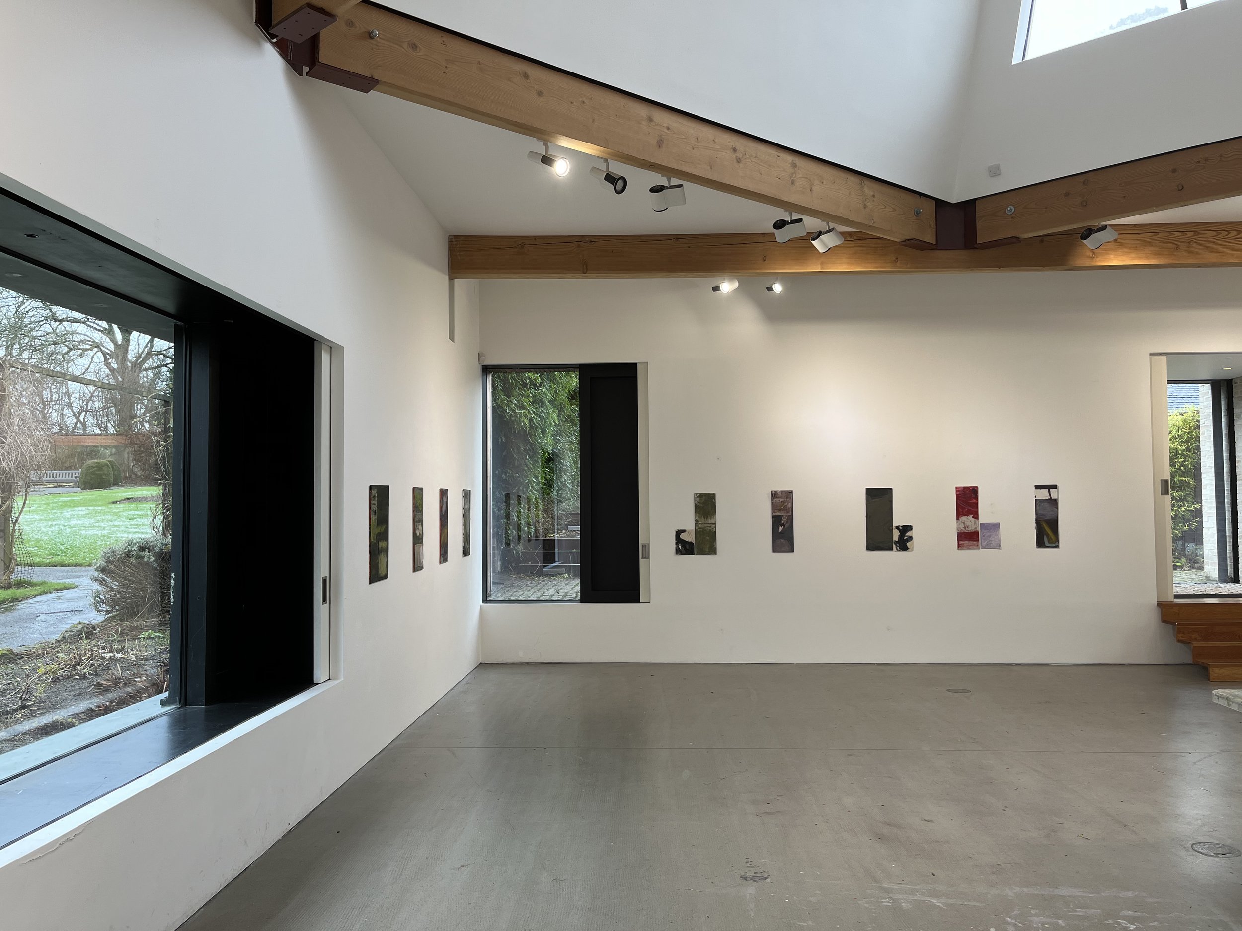 Installing paintings