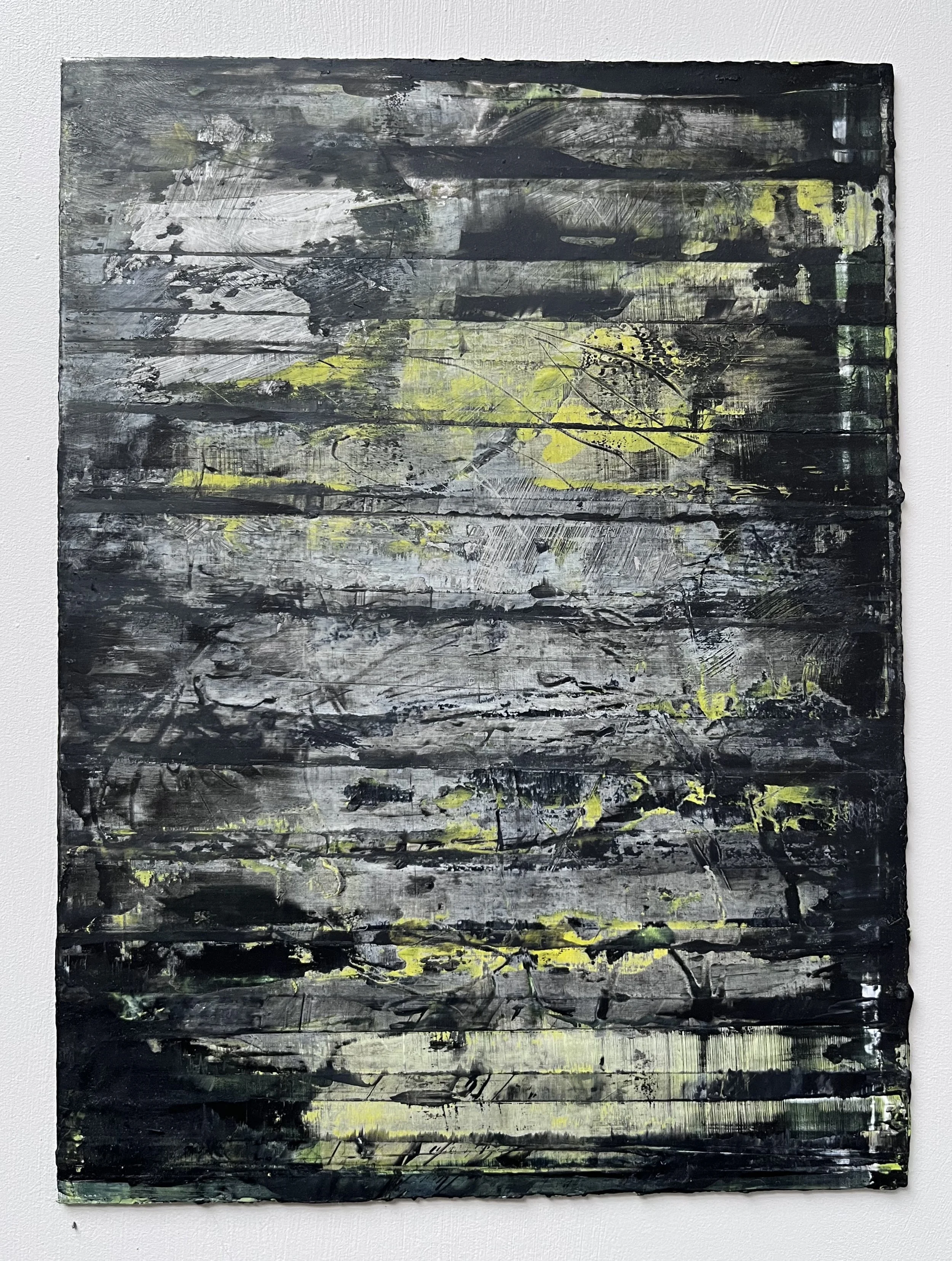 'unbalanced' oil and cold wax on aluminium