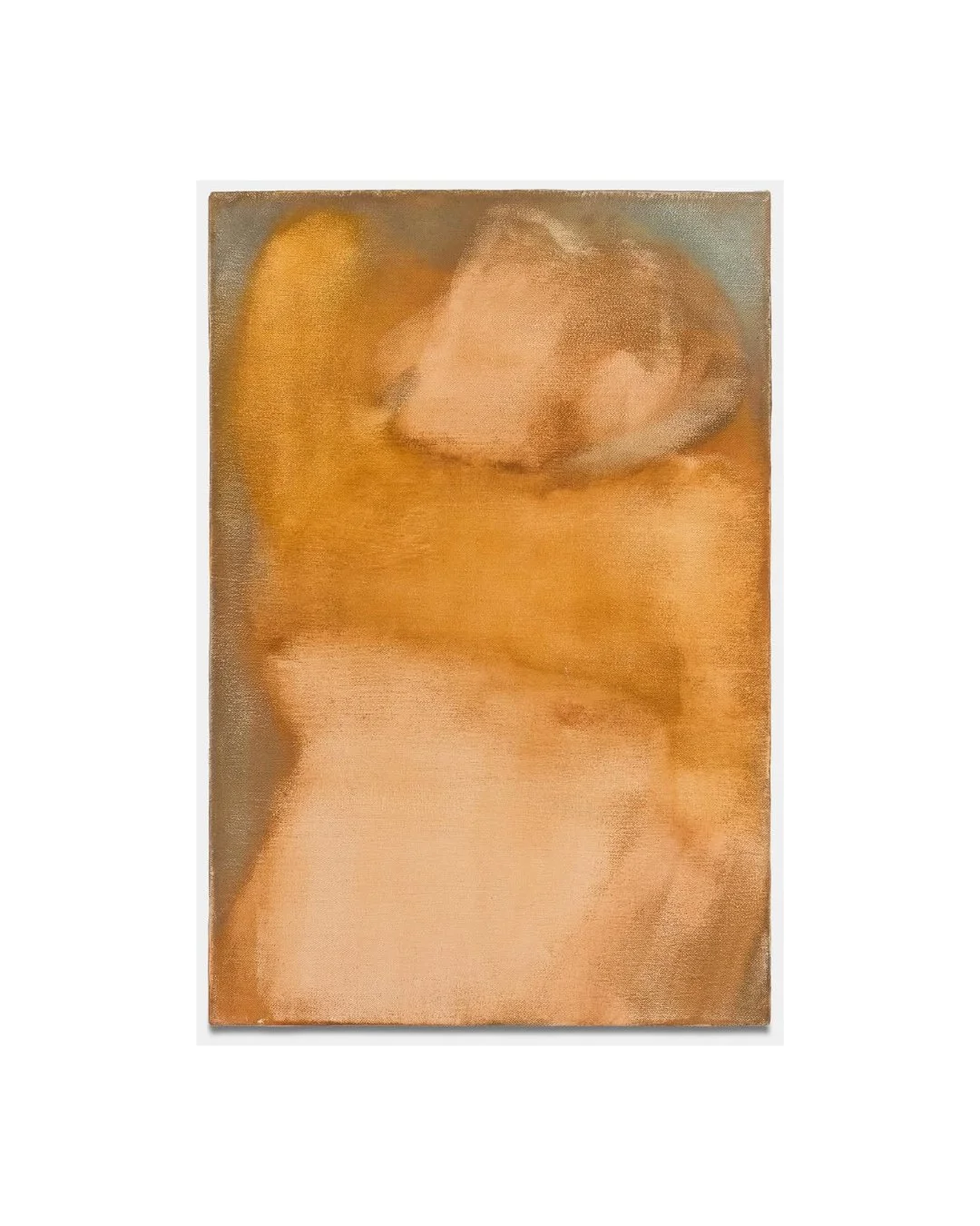@claudioocoltorti Partenope dorata, oil and pigments on canvas, 45x30cm @romaindarnaud #claudioocoltorti