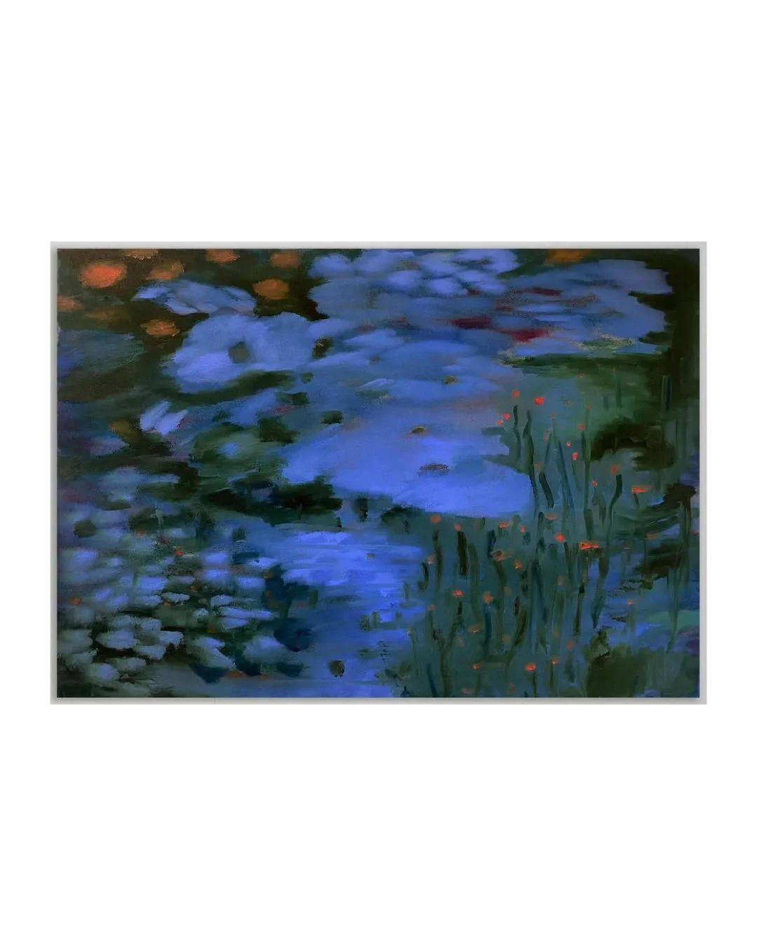 @pippa.elkadhi.brown Bloomfruit, 2025, Oil on canvas, 50 x 70 cm #pippaelkadhibrown