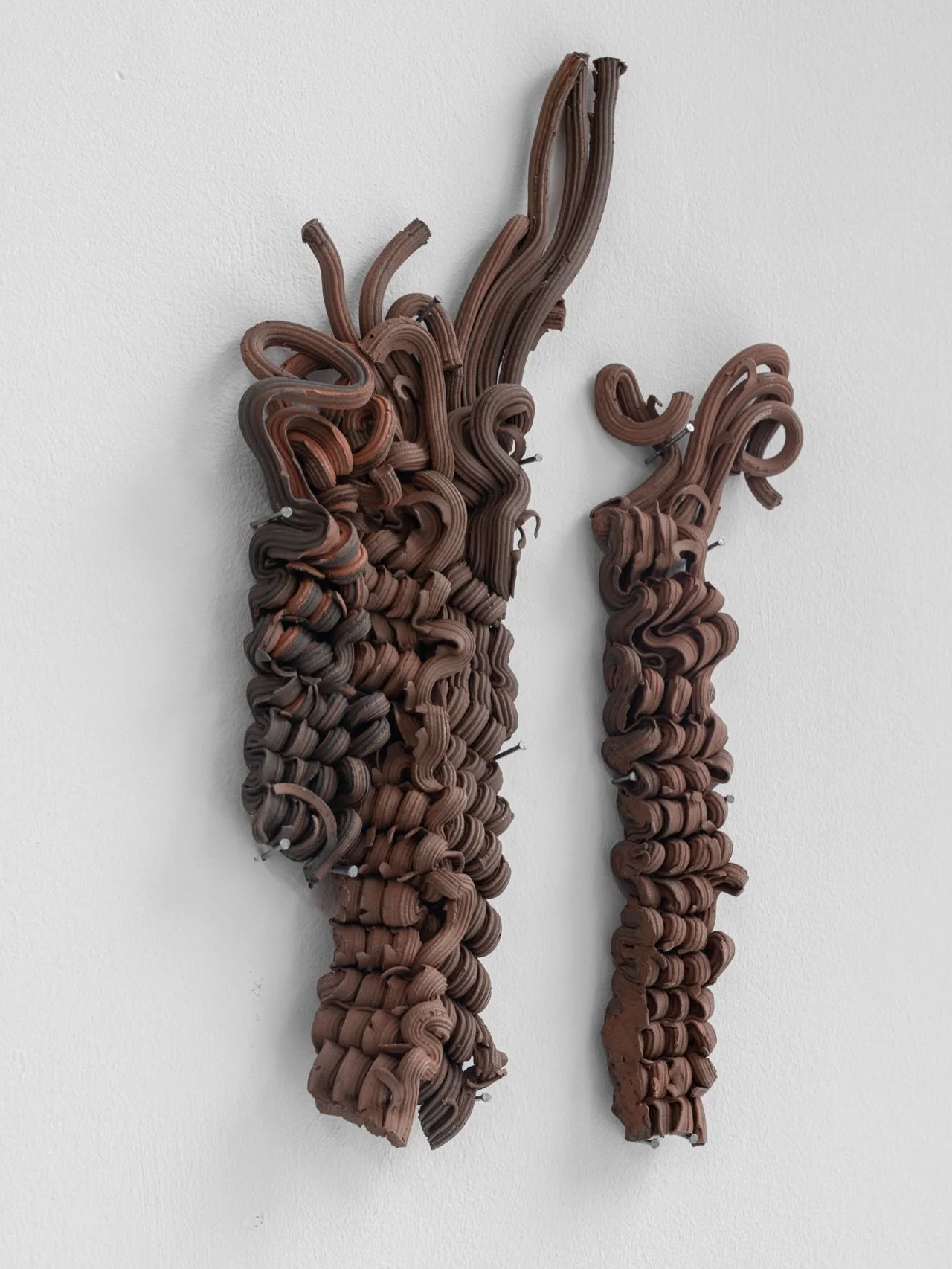 @laura.dethloff Folklore Echoes No. 11, 2025, clay, 
37 &times; 21 &times; 4 cm #lauradethloff

Please email robyn@warbling.co.uk to enquire about any of the works in the exhibition

𓇹 
Thrown Over Small Shoulders

Wed - Sat, 11 - 6
Sun, 11 - 2

16t