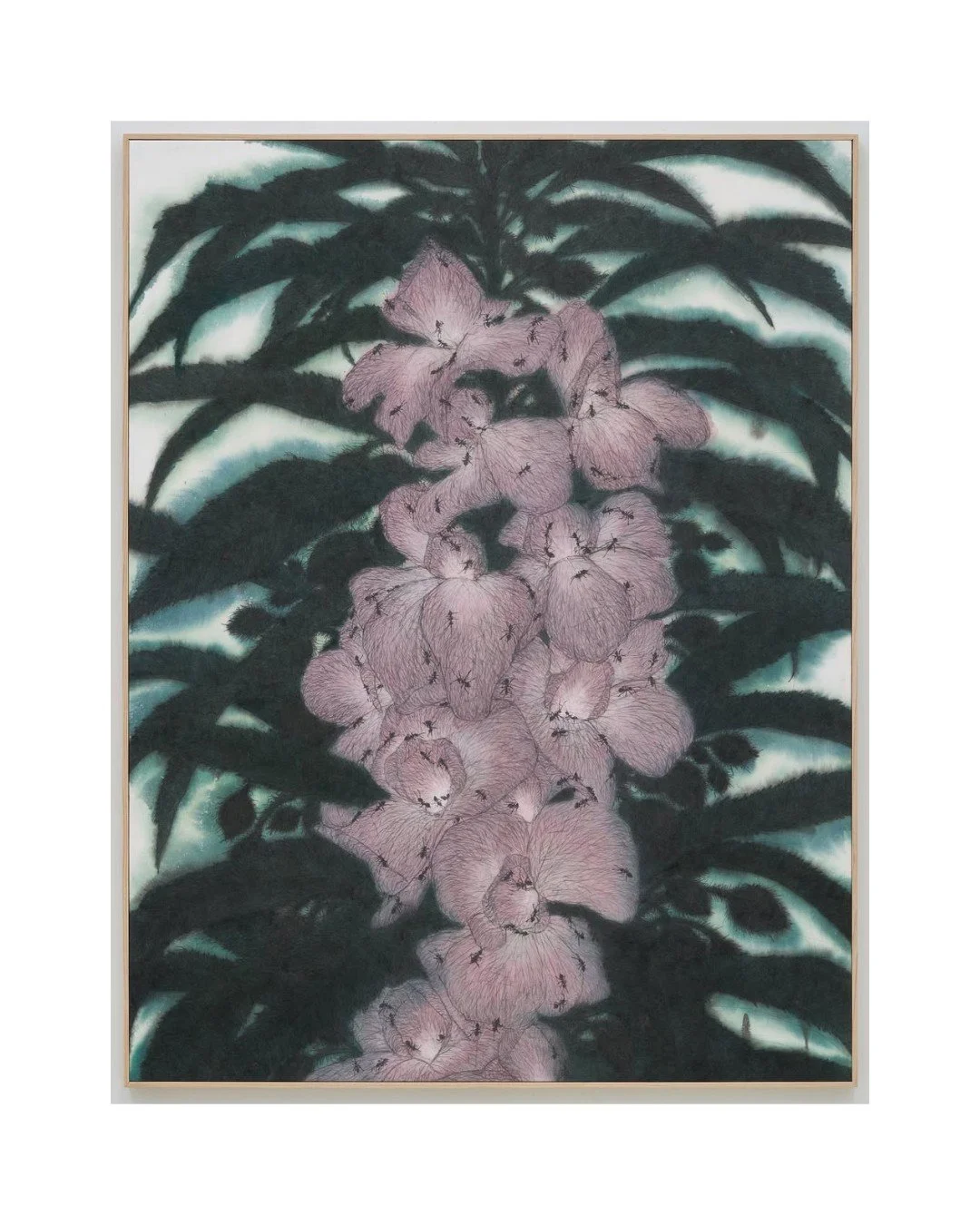 @ye_roong 2023, Pencil, watercolor on paper, 60 x 78cm #hwangyerang