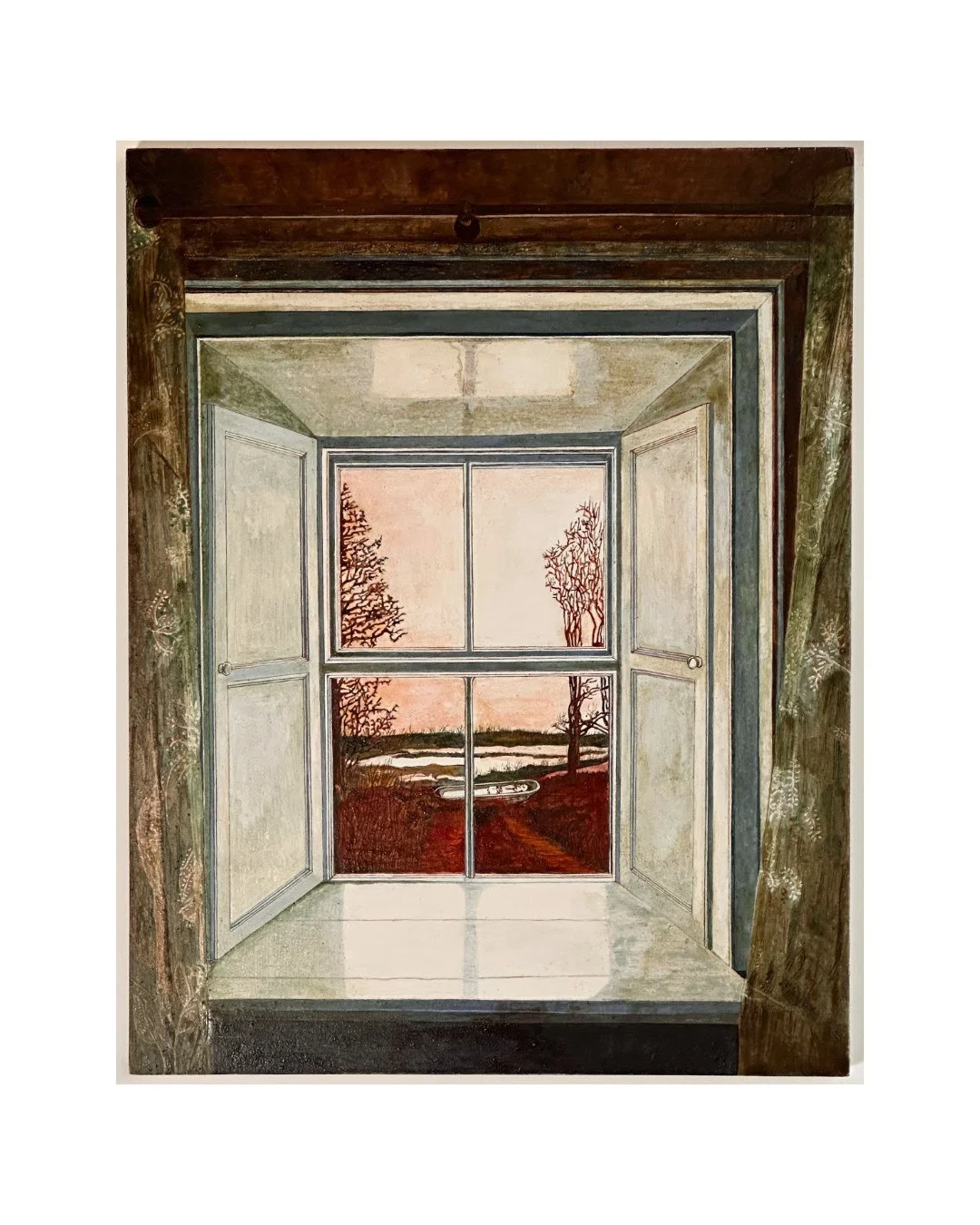 @issi_nash1 Helen, 2026, egg tempera on panel, 36 x 28cm #issinash