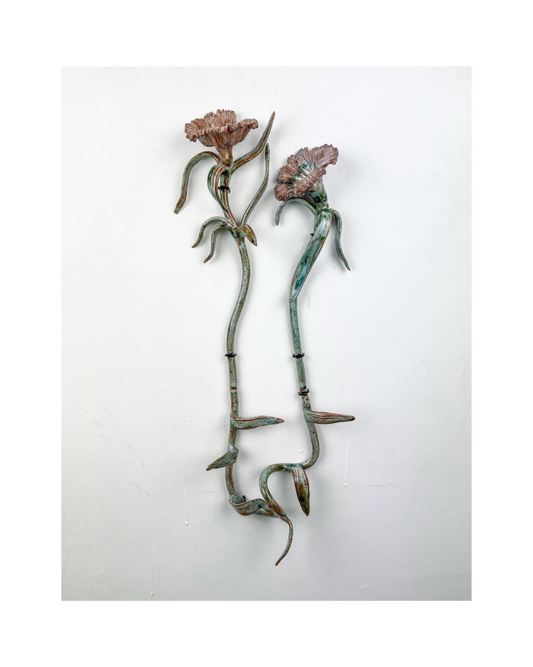 @aliyah.a.hussain Unfurl, 2026, Glazed Stoneware, 59cm x 21cm x 8cm #aliyahhussain