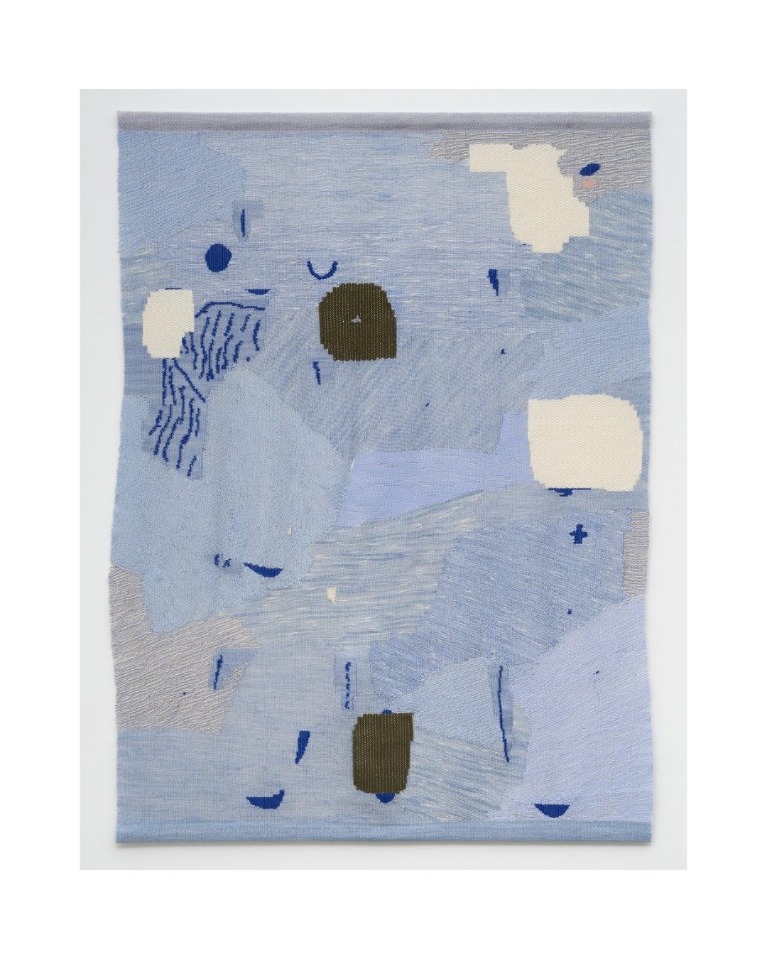 @arna.ottarsdottir Reflections, 2026, wool, cotton and linen, 162 x 122 cm  #arnaottarsd&oacute;ttir