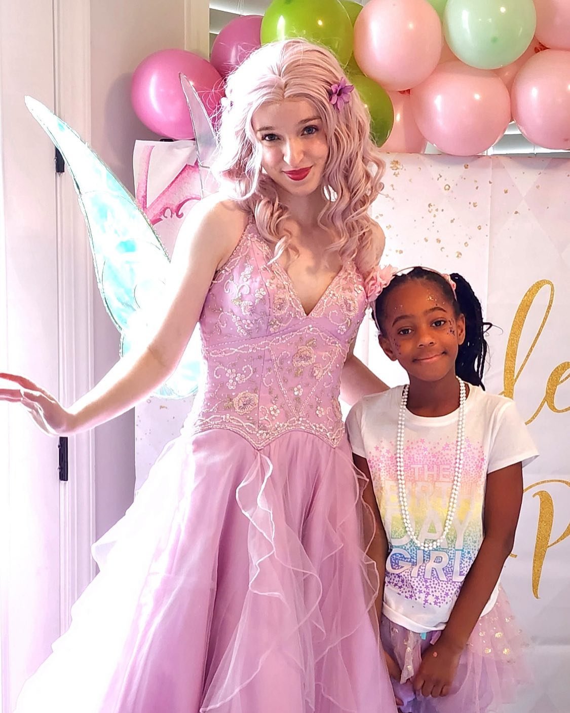 What&rsquo;s better than an enchanted tea party? An enchanted tea party with a real fairy! 🫖🌸✨ The Fairy Queen had a magical time celebrating Princess Milani&rsquo;s 9th birthday! 
.
.
#princessparty #birthdaypartyideas #teaparty #fairy #fairycospl