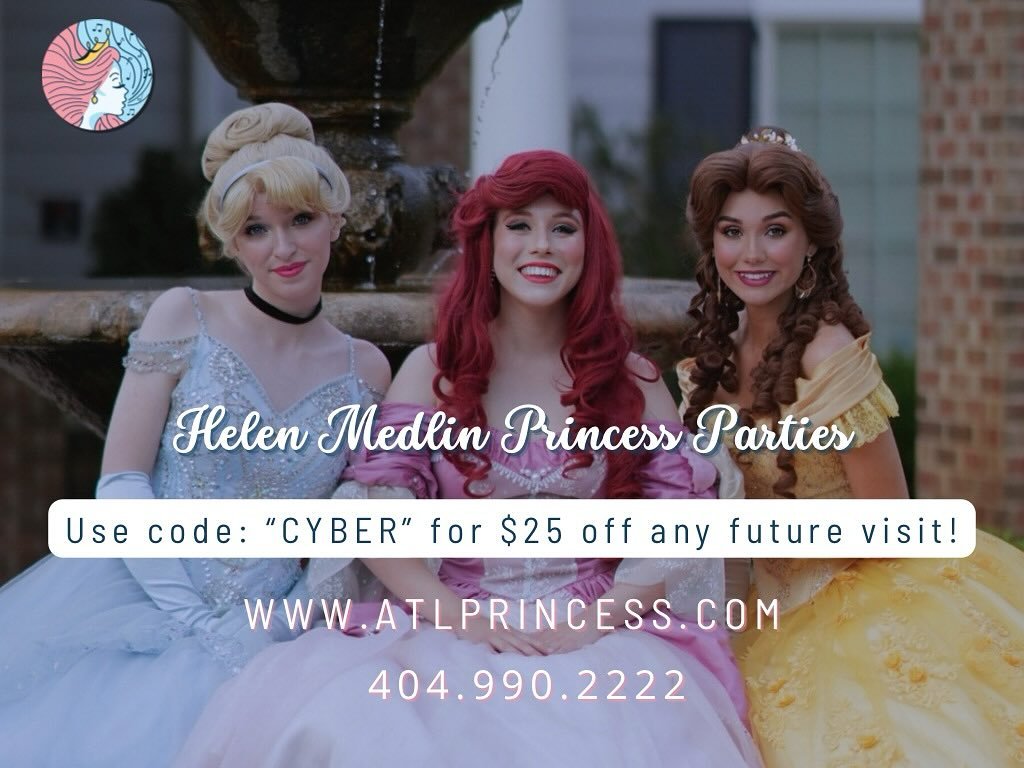 ✨ Once upon a Cyber Monday&hellip; ✨

Your little one&rsquo;s favorite fairytale is just a wish away! 💕 For one magical day only, we&rsquo;re spreading extra sparkle with $25 off any character booking for any date in the future! 🎉

Use code CYBER a