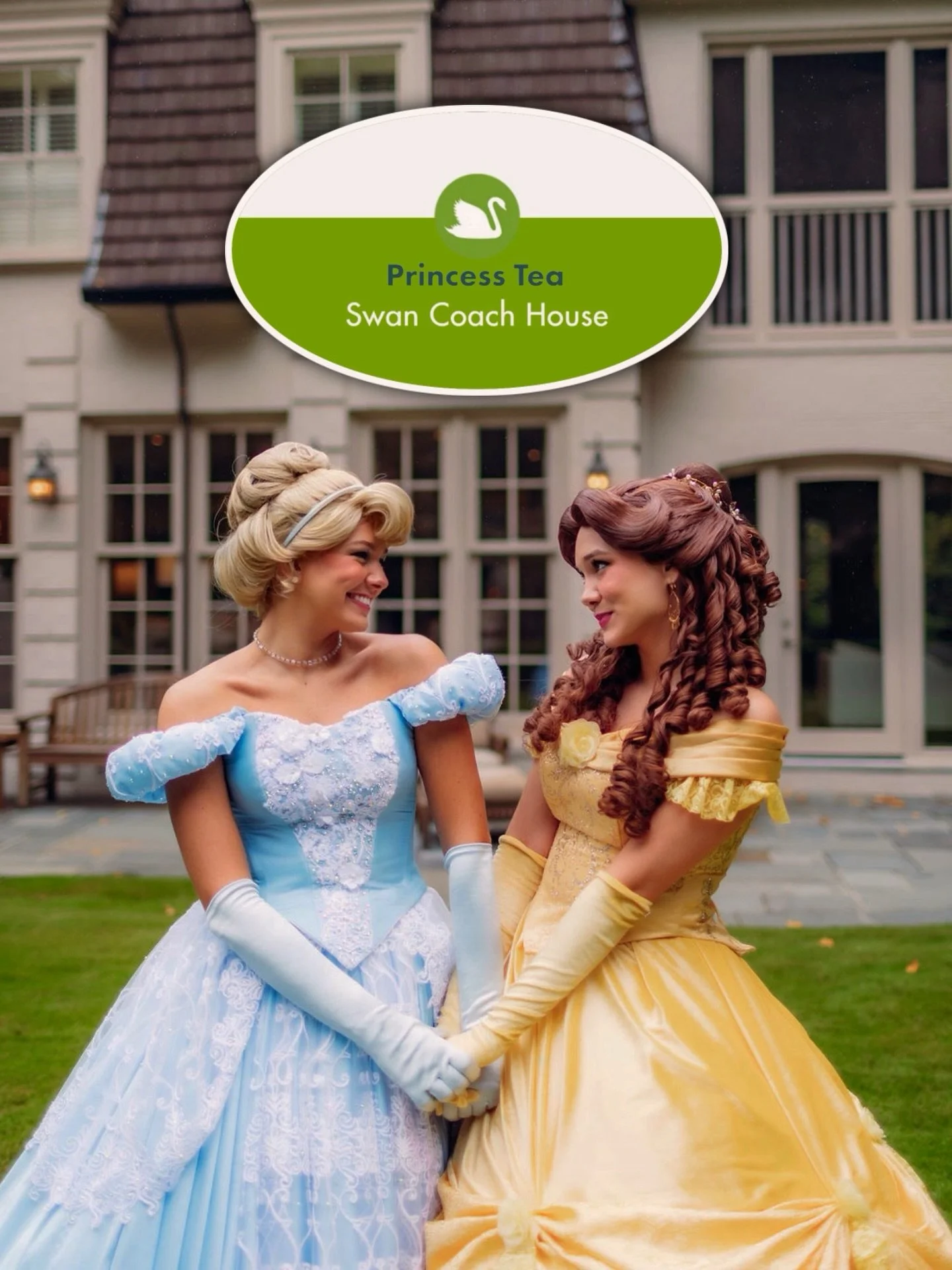 Join Cinderella and Belle at the magical @swancoachhouse Princess Tea for fairytale filled fun in one of Atlanta&rsquo;s most beautiful venues 🩵💛

July 22 | 5:00&ndash;7:00 PM
July 26 | 11:00 AM&ndash;1:00 PM + 3:00&ndash;5:00 PM

Perfect for littl