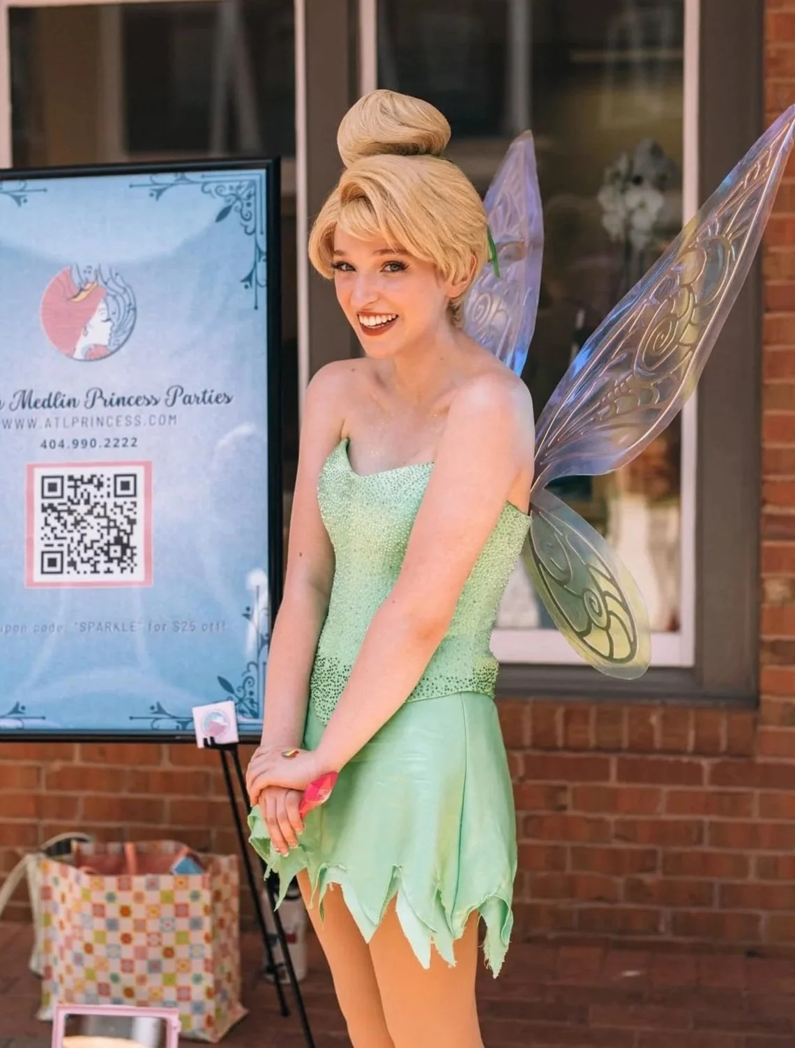 TINKER BELL DISNEY PRINCESS FAIRY BIRTHDAY PARTY CHARACTER