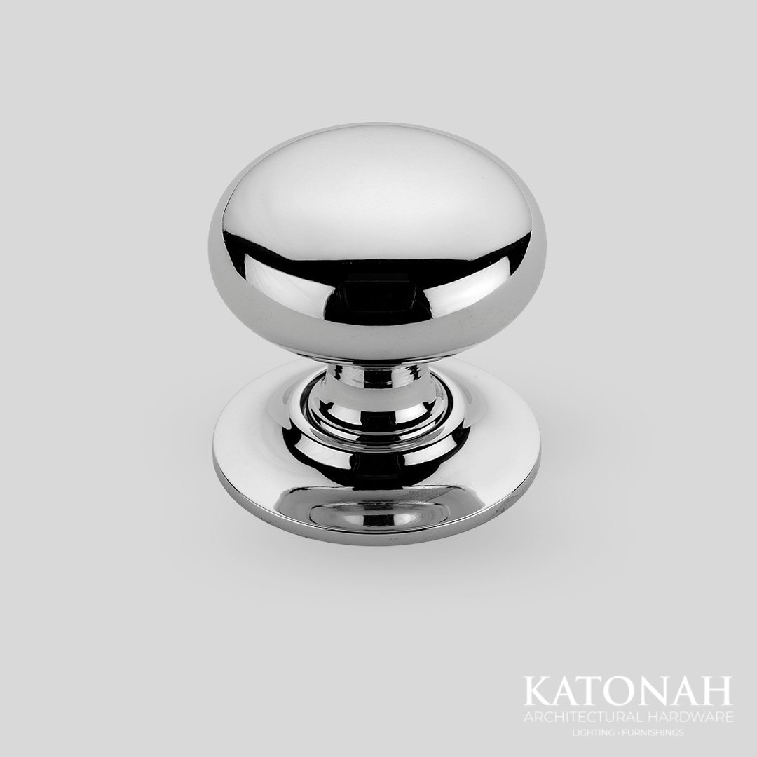 BUXTON CABINET KNOB ON BACKPLATE