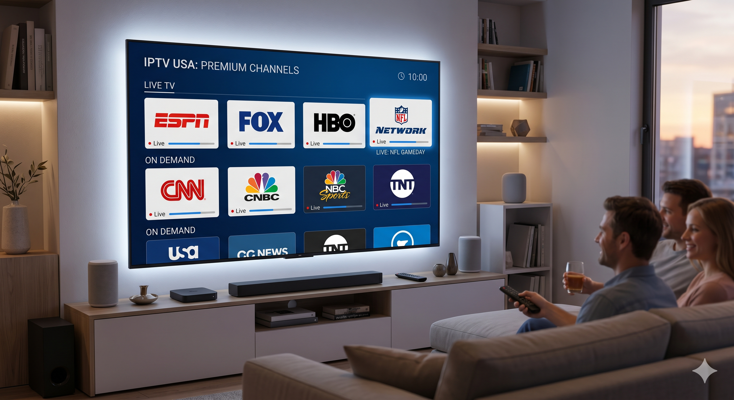 IPTV USA 2026: Best 5 IPTV Providers &amp; Subscription Guide for American Cord-Cutters