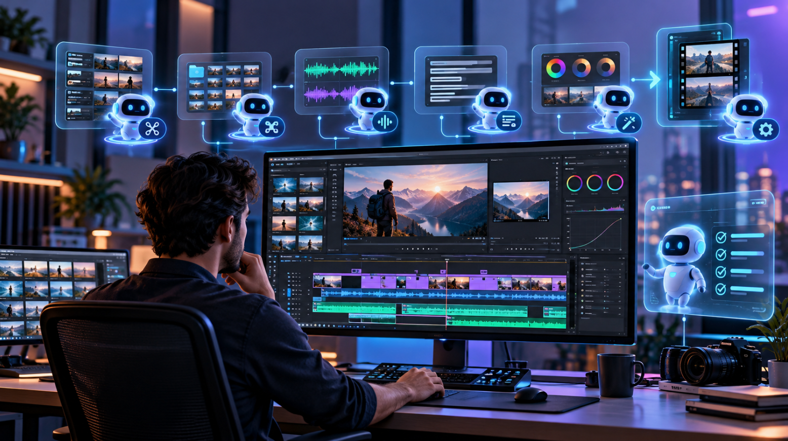 SOPHISTICATED CLOUD Squarespace web designer - How to Automate Video Editing Tasks Using AI Agents