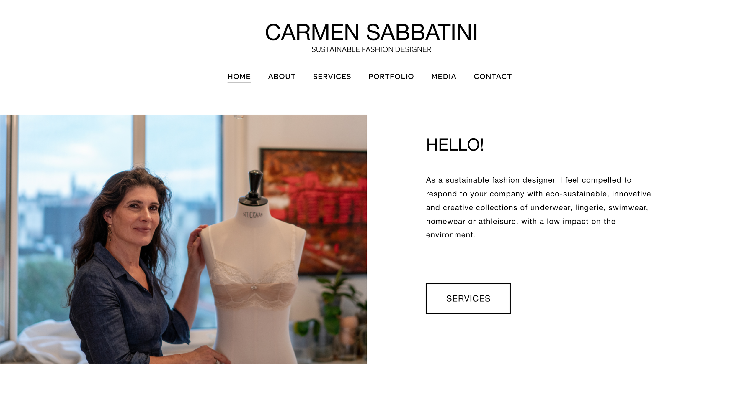 SOPHISTICATED CLOUD SQUARESPACE DESIGN STUDIO LONDON - Portfolio - Fashion & Craft