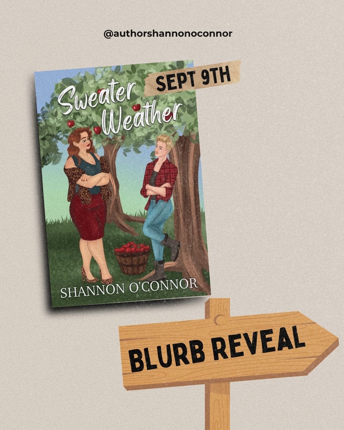 What to Expect: 
😠 Enemies to Lovers
👩🏻&zwj;🤝&zwj;👩🏼 Sapphic romance
❤️ Lawyer/Farmhand
🤠 Country girl/City girl
🌈 Femme/Butch
🍎 Apple orchard romance 
🏡 Set in upstate NY (Sapphire Falls)

Preorder Now: https://books2read.com/Sweater-Weath