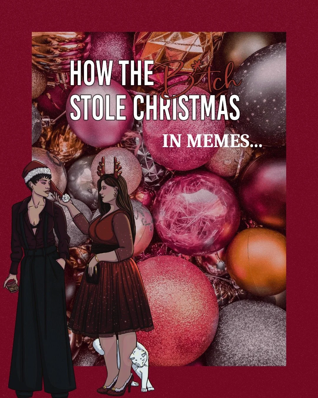 🎁AVAILABLE NOW🎄

A Sapphic bookstore saving Romeo &amp; Juliet  holiday romance.

Jax loves books more than anything in the world, except her grandmother. While caring for her Grandmother who took care of her, her entire life also means taking care