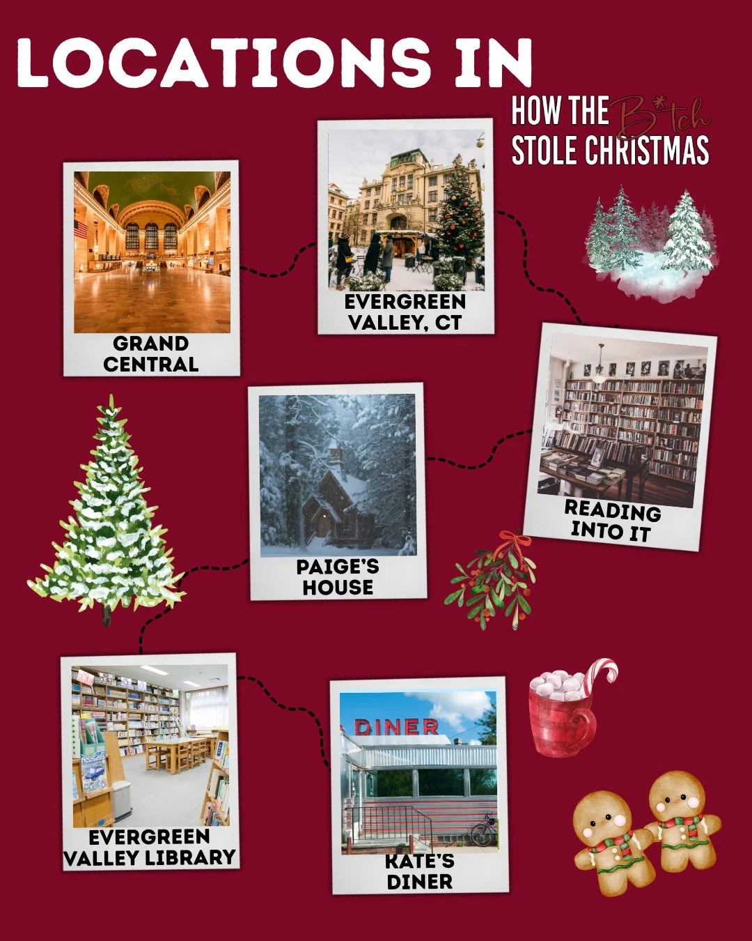 🎄AVAILABLE NOW🎄

What to Expect: 
😠 Enemies to lovers
📚 Bookseller/Lawyer
💖 Return to Hometown
🌈 Butch/Femme
👩🏻&zwj;🤝&zwj;👩🏼 Sapphic Romance
🎄Christmas Romance
🏡 Set in small town CT

🎁Read Now: https://books2read.com/how-the-bitch-stol
