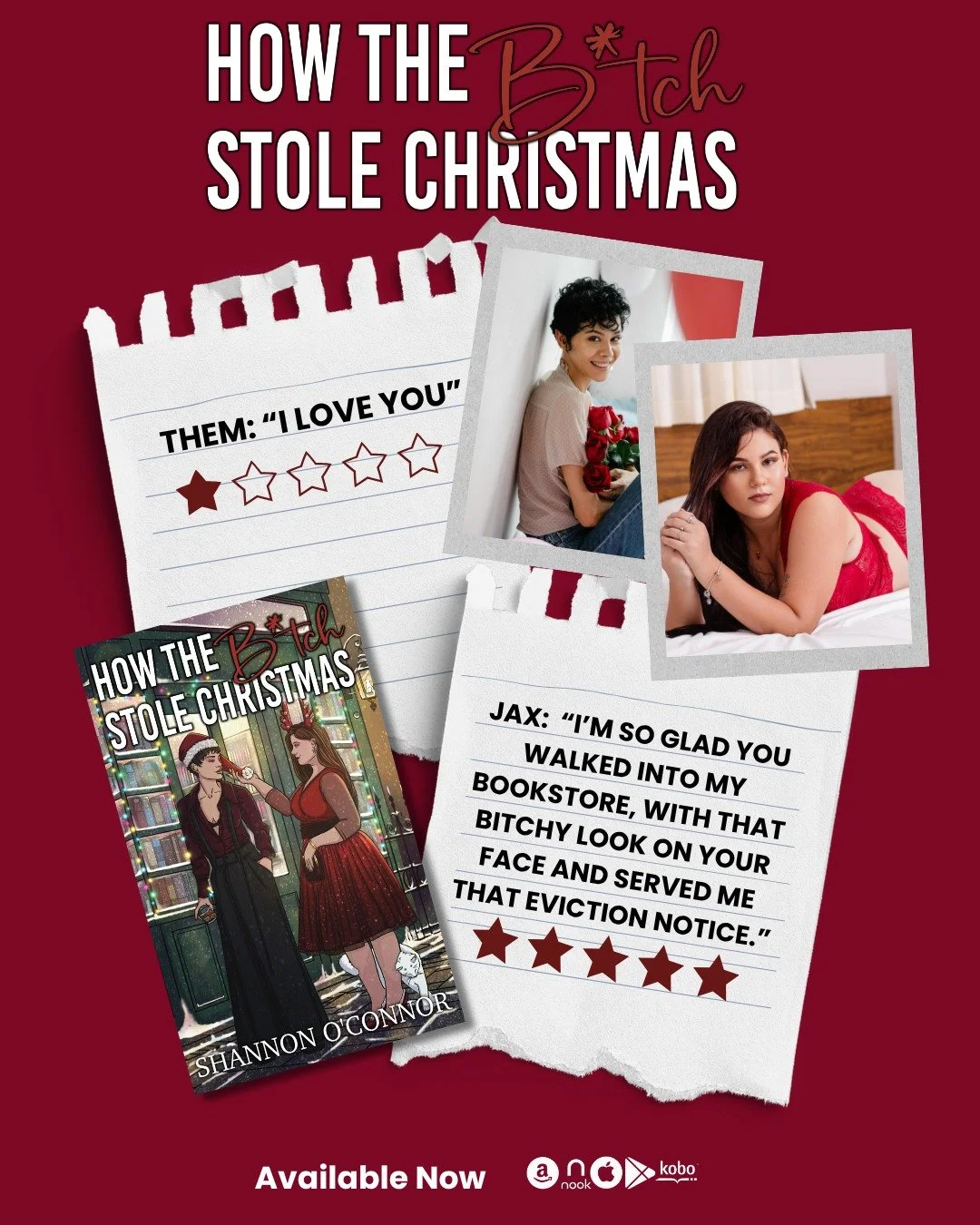 🎁AVAILABLE NOW🎄

A Sapphic bookstore saving Romeo &amp; Juliet  holiday romance.

Jax loves books more than anything in the world, except her grandmother. While caring for her Grandmother who took care of her, her entire life also means taking care