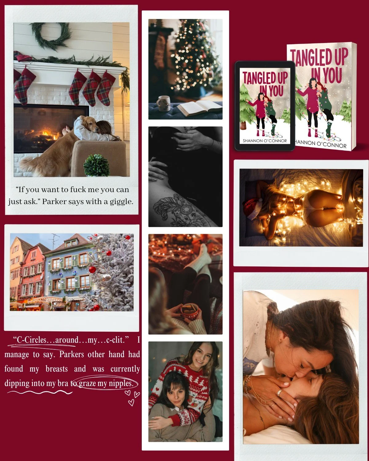 🎄AVAILABLE NOW🎄

What to Expect: 
🌟 Single Mom
📚 Librarian/Tech 
💖 Neighbors to Lovers
🌈 Bi for Bi 
👩🏻&zwj;🤝&zwj;👩🏼 Sapphic Romance
🎄Christmas Romance
🏡 Set in small town CT

🎁Read Now: https://books2read.com/Tangled-Up-in-You