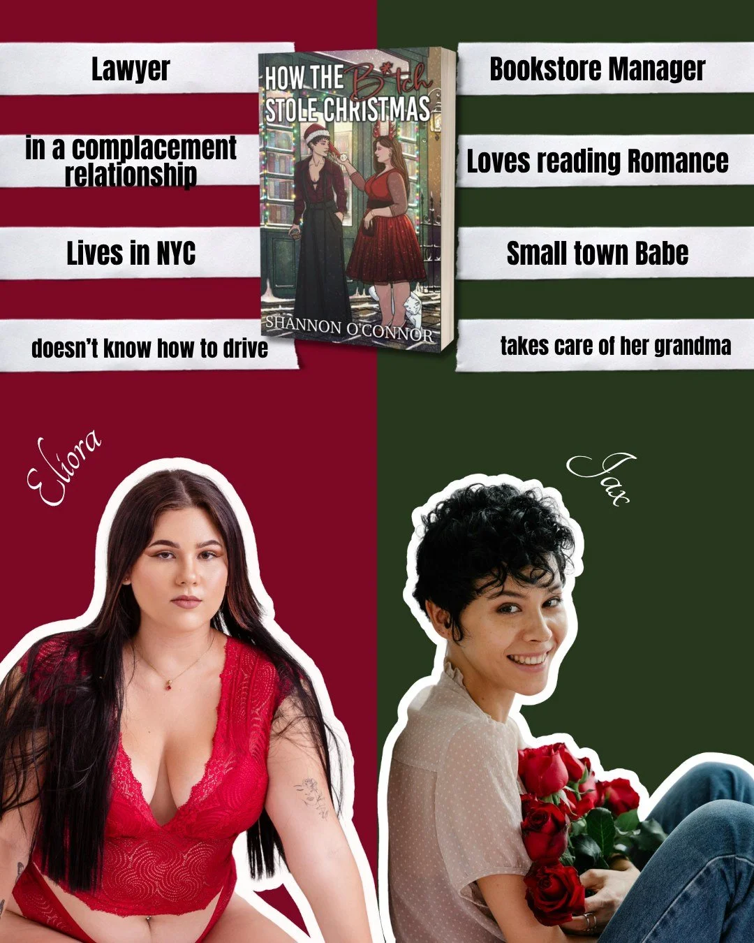 🎁AVAILABLE NOW🎄

A Sapphic bookstore saving Romeo &amp; Juliet  holiday romance.

Jax loves books more than anything in the world, except her grandmother. While caring for her Grandmother who took care of her, her entire life also means taking care