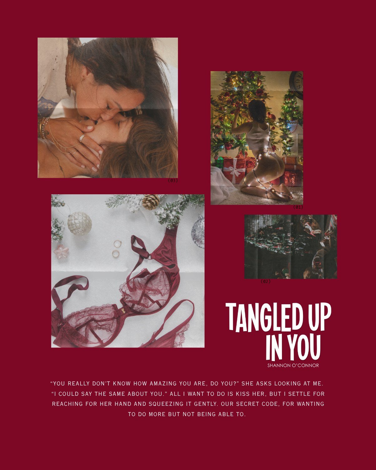 🎄Looking for a quick holiday read?🎄

What to Expect: 
🌟 Single Mom
📚 Librarian/Tech 
💖 Neighbors to Lovers
🌈 Bi for Bi 
👩🏻&zwj;🤝&zwj;👩🏼 Sapphic Romance
🎄Christmas Romance
🏡 Set in small town CT

🎁Read Now: https://books2read.com/Tangled