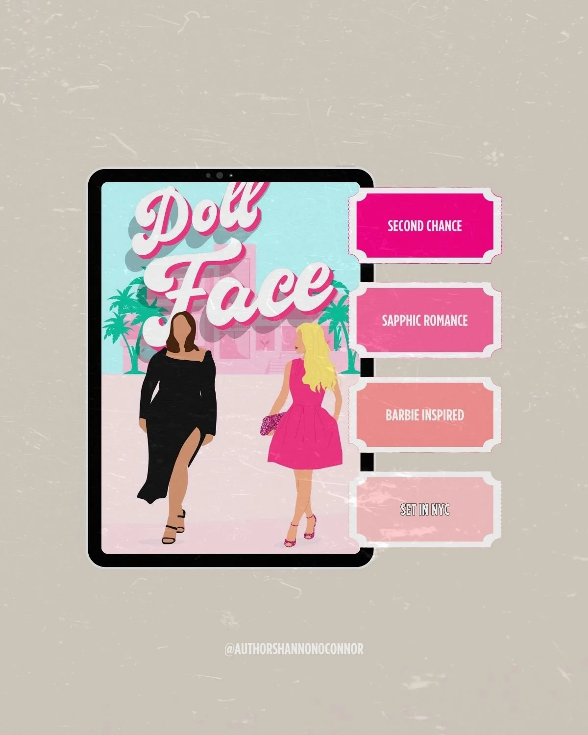 What to Expect: 
❤️&zwj;🩹Second Chance
✨ Plus Size FMC
☀️Grumpy/Sunshine
🎀Barbie Coded
🏙️ Set in NYC
Listen or  now: https://books2read.com/doll-face