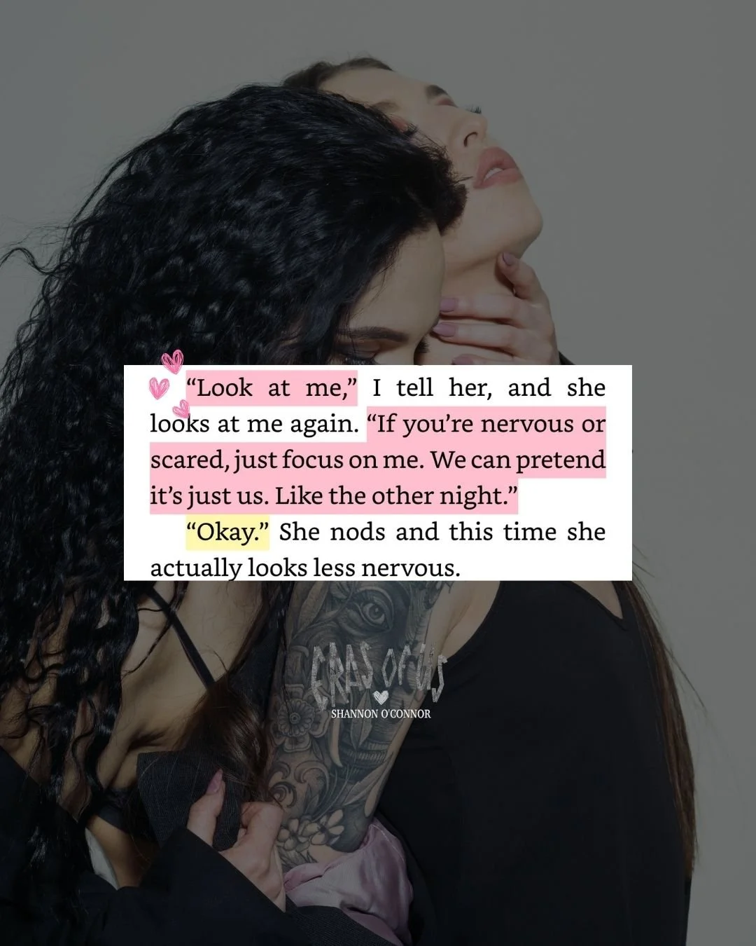 What to Expect:

🩷 FLETCHER Inspired

💋 Tattoo Artist FMC

🎀 Second Chance Romance

🏙️ Set in NYC

👅 Spicy Sapphic Romance

🪩 Found Family

🎤 Makeup Artist FMC

Read Now: Eras of Us: https://books2read.com/Eras-of-Us