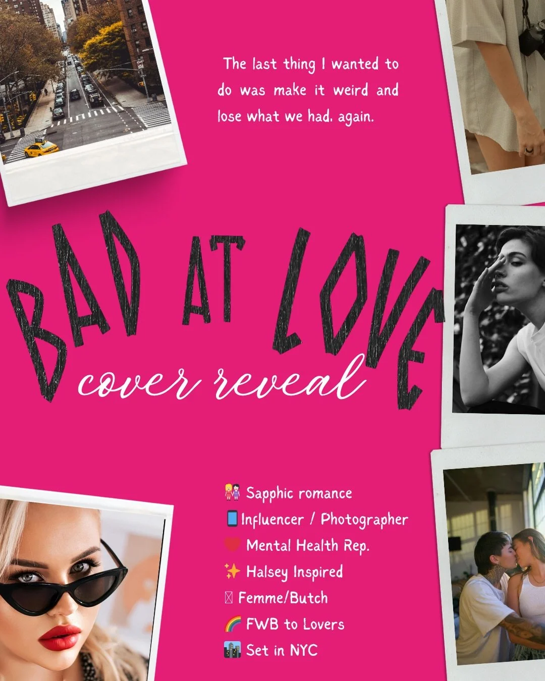 ‼️ Cover Reveal ‼️

**The covers of Eras of us &amp; Not My fault Will be updated in the upcoming months to match**

A Plus Size social media influencer, a photographer and their complicated shot at love.

Cari:

Life has been a little harder lately.