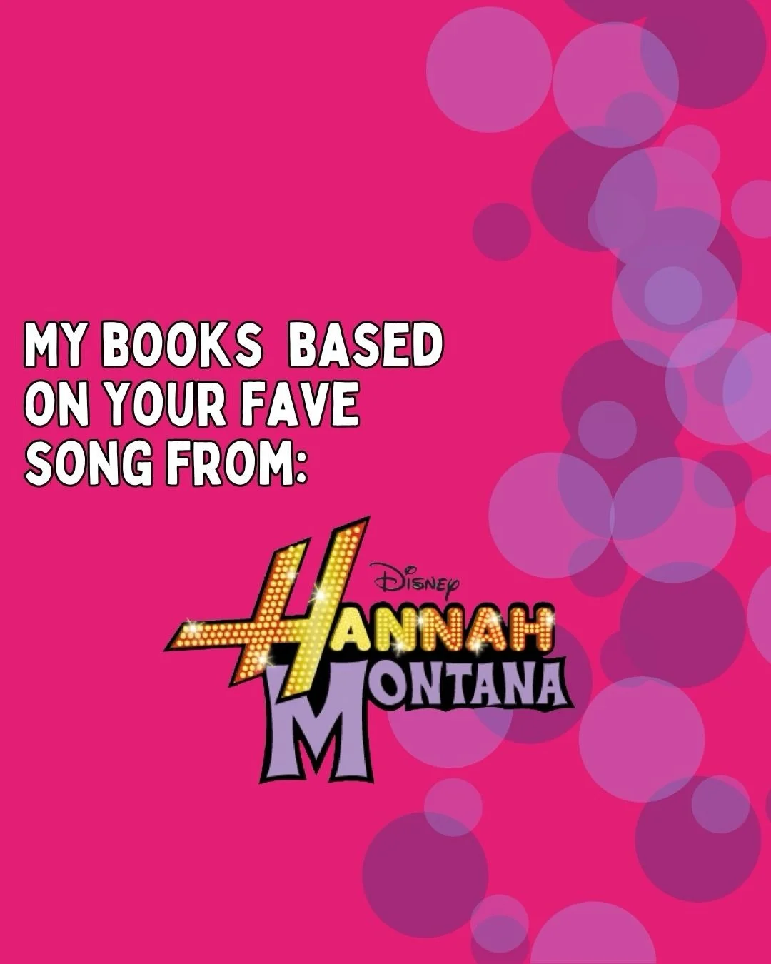 🎸 Hannah Montana inspired Recs 🎸

My fave was always &ldquo;see you again&rdquo; so I had to include it 

What&rsquo;s your fave? Have you watched the Hannah Montana reunion yet?