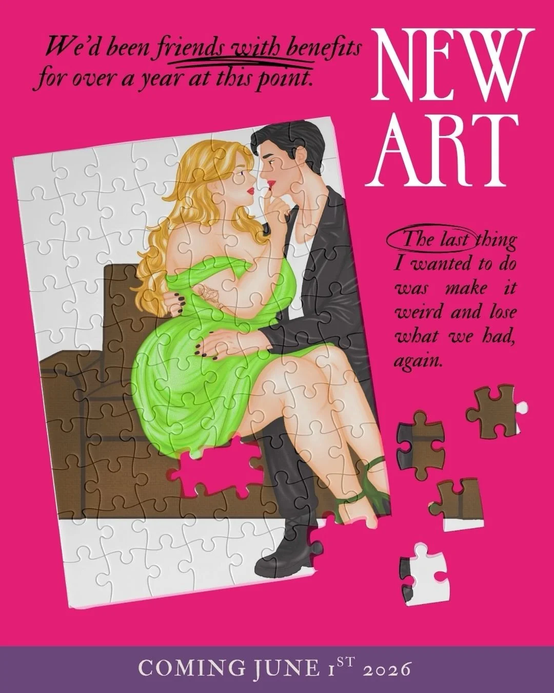 ❣️ Bad at Love coming June 1st ❣️

A Plus Size social media influencer, a photographer and their complicated shot at love. 

Cari: 
Life has been a little harder lately. My best friend isn&rsquo;t talking to me, I got dumped by my FWB and the woman I