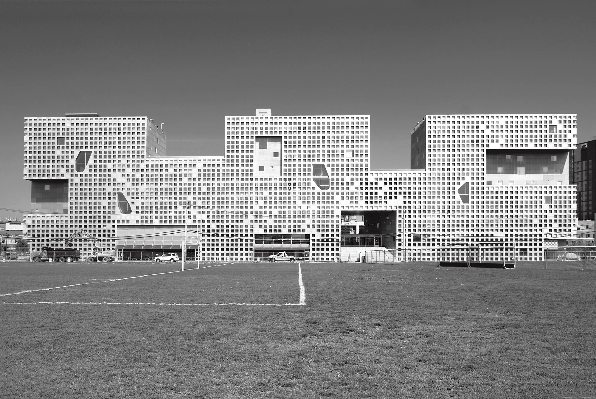 Simmons Hall at MIT. Steven Holl. 2010.