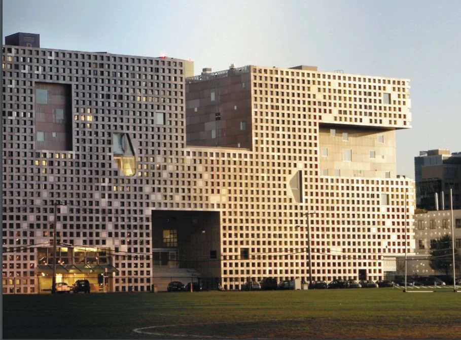Simmons Hall at MIT. Steven Holl. 2010.
