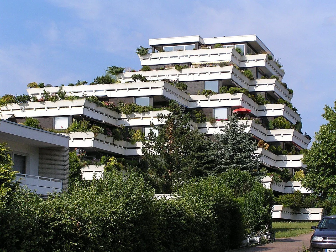 Terrace House in Schermbeck, Germany. Hugo Rossmüller (1974).