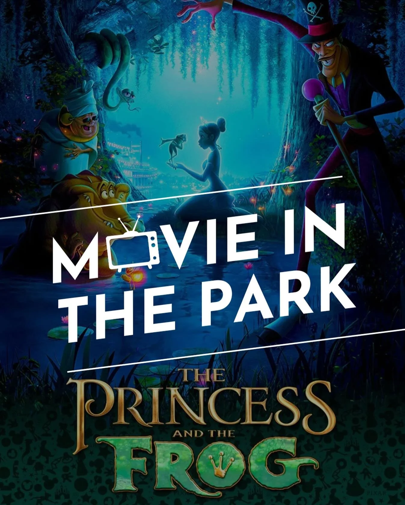 MOVIE IN THE PARK THIS FRIDAY! 

This Friday, October 10th, we will be watching The Princess and the Frog on The Pavilion Screen. The movie will begin at 6:30pm, so please be sure to get here early, and bring your own chair! 

#wirepark #watkinsville