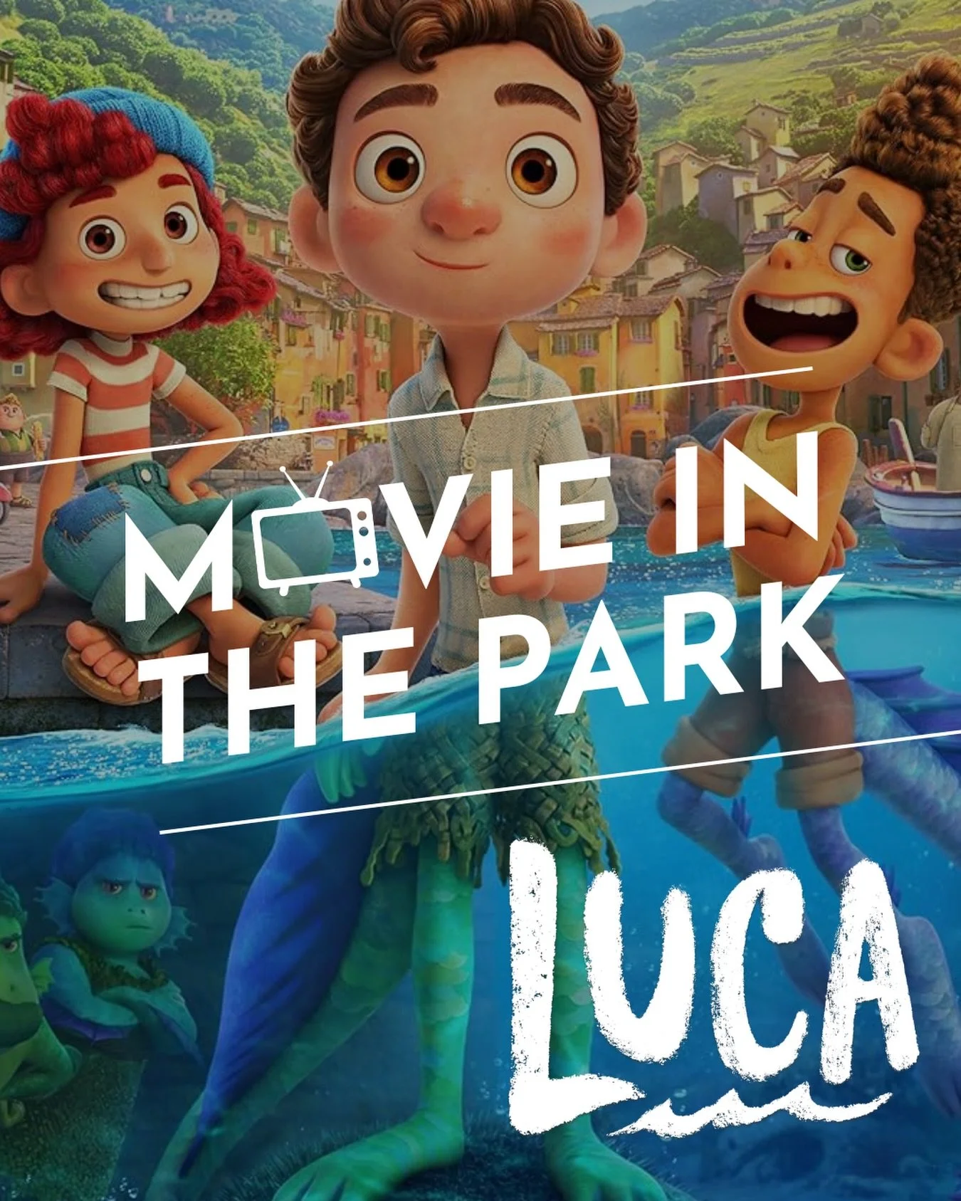 MOVIE IN THE PARK THIS FRIDAY! 

This Friday, May 8th, we will be watching Luca on The Pavilion Screen. The movie will begin at 6:30pm, so please be sure to get here early, and bring your own chair! 

#wirepark #watkinsvillega #oconeecountyga