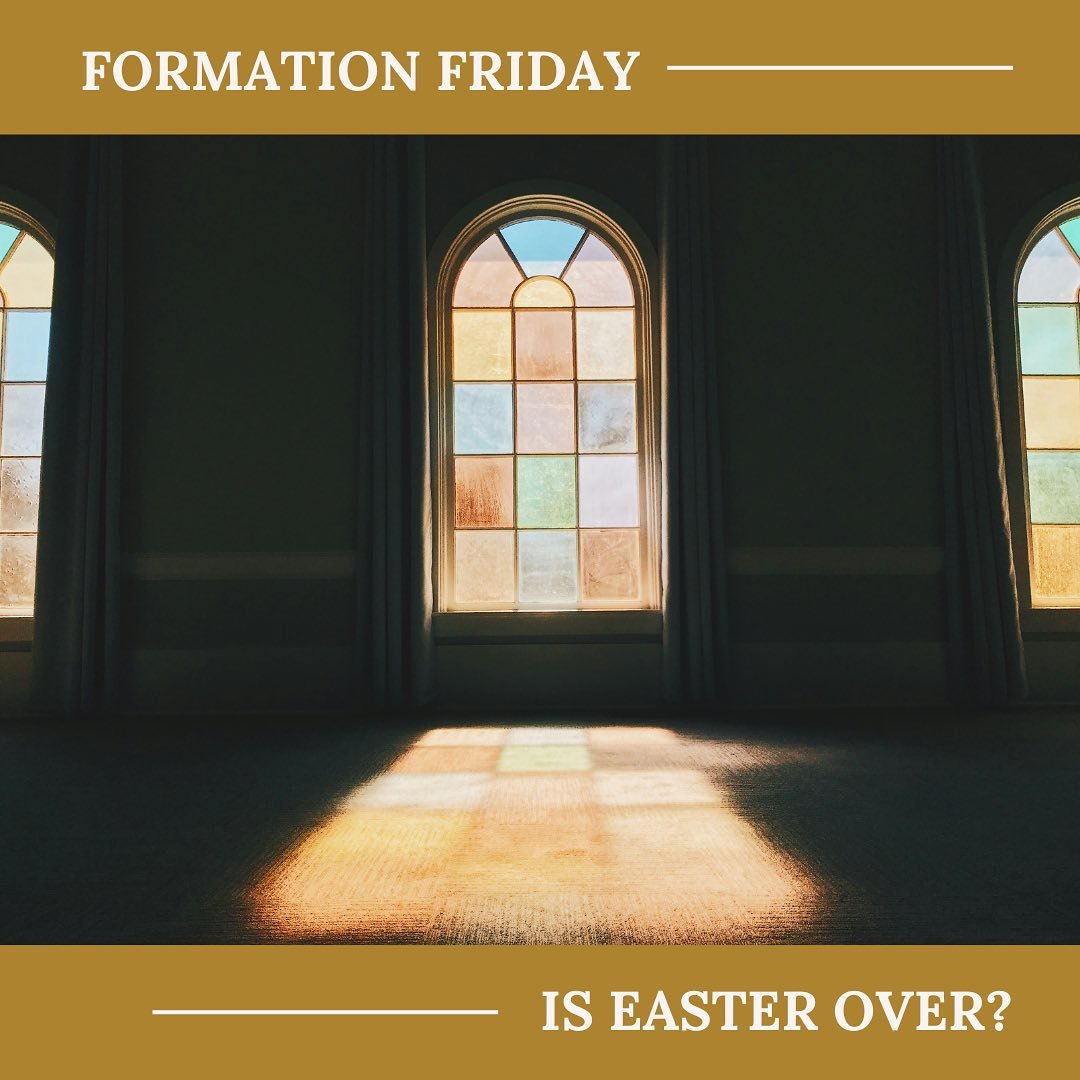 If you&rsquo;ve already opened your inbox this morning, you&rsquo;ll know this is a trick question as Easter in fact has 50 days!

So what does this mean for us?

Perhaps it is the gift of time to let ourselves spend intentional time with Jesus to so