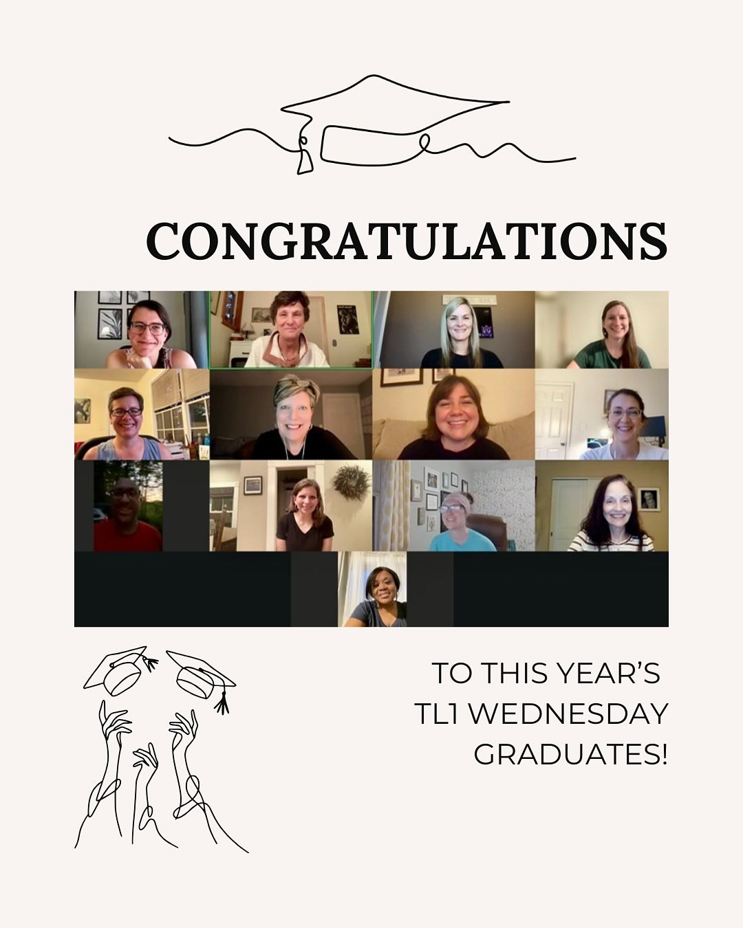 Woohoo we love celebrating you all!

I had the privilege of connecting with this cohort this past week through their blogs &amp; it was wonderful to get a little window into their journey ☺️

Thanks for trusting us with your stories &amp; showing up 