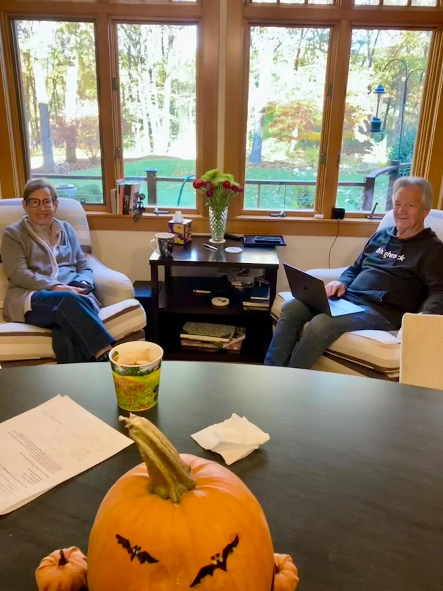 Morning after a board meeting ☺️
PAX had their fall board meeting yesterday to continue dreaming & reflecting.
We are so grateful to our board members, Doug, Adele, Richard, Susan, Shirley, & Tim for your continued support & guidance!