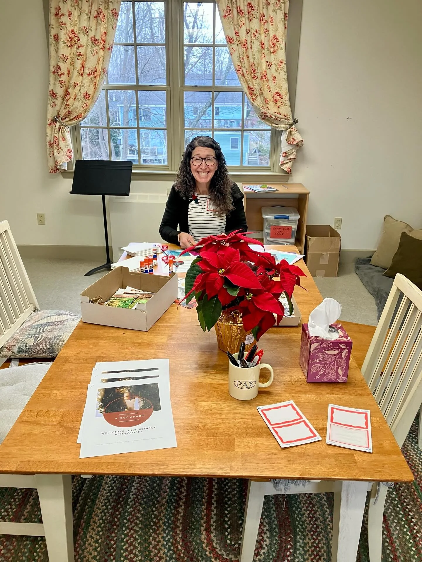 Advent has been welcomed!

Thank you, Heather, for a beautiful Day Apart retreat this past weekend ☺️

A time for friends &amp; strangers to gather with God &amp; find common ground in the longings of a season of hope &amp; waiting.

Thank you @first