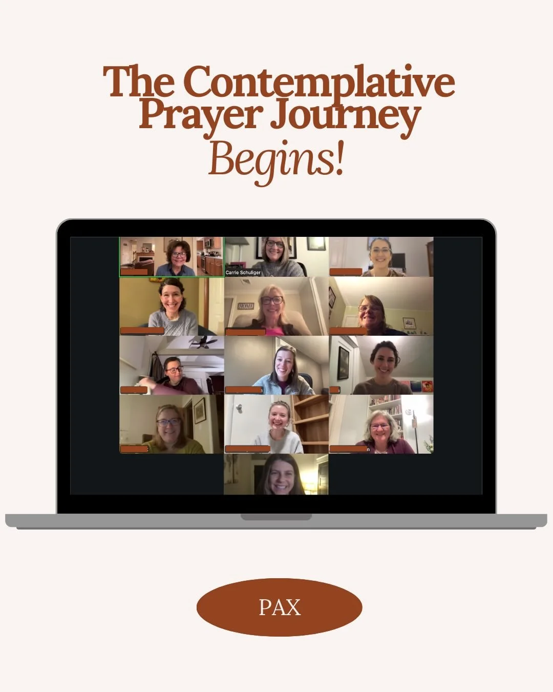 Swipe right for all the contemplative faces 🤪

These folks began their prayer journey yesterday and it sounded like a beautiful start.

Thank you @seeschuliger for holding the space!