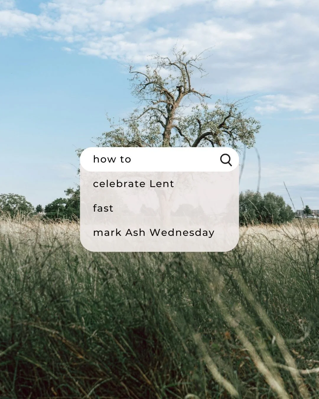 There are many ways the season of Lent has been marked over the years but the great news is there is no one &ldquo;right&rdquo; way!

It is a season with an invitation to draw closer to God&rsquo;s grace and compassion.

To read our blog reflection f