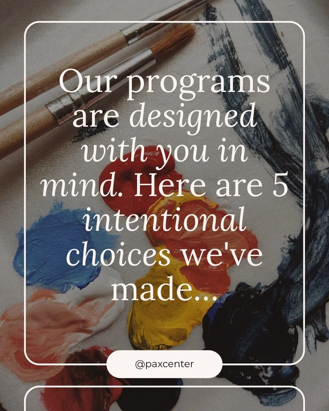 What makes PAX unique?

Perhaps you&rsquo;ve heard good things from a friend, or found us online, but are still deciding if a PAX program is for you.

Here are 5 choices we have made that will give you a window into what our programs are like.

If th