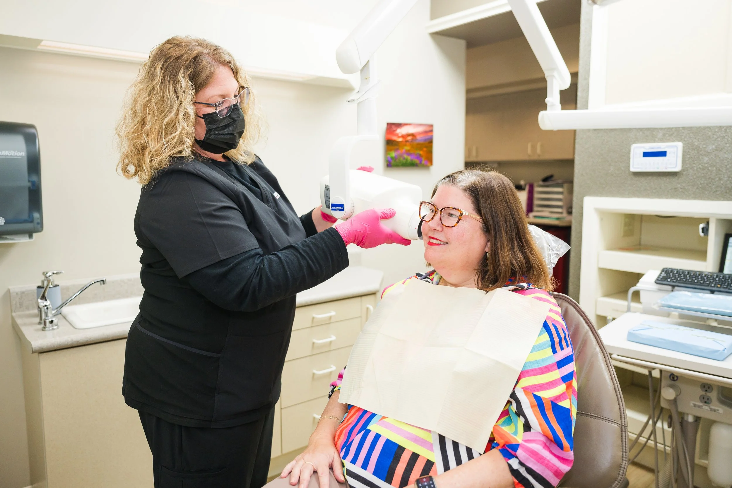 Bloomington IL dental office brand photos