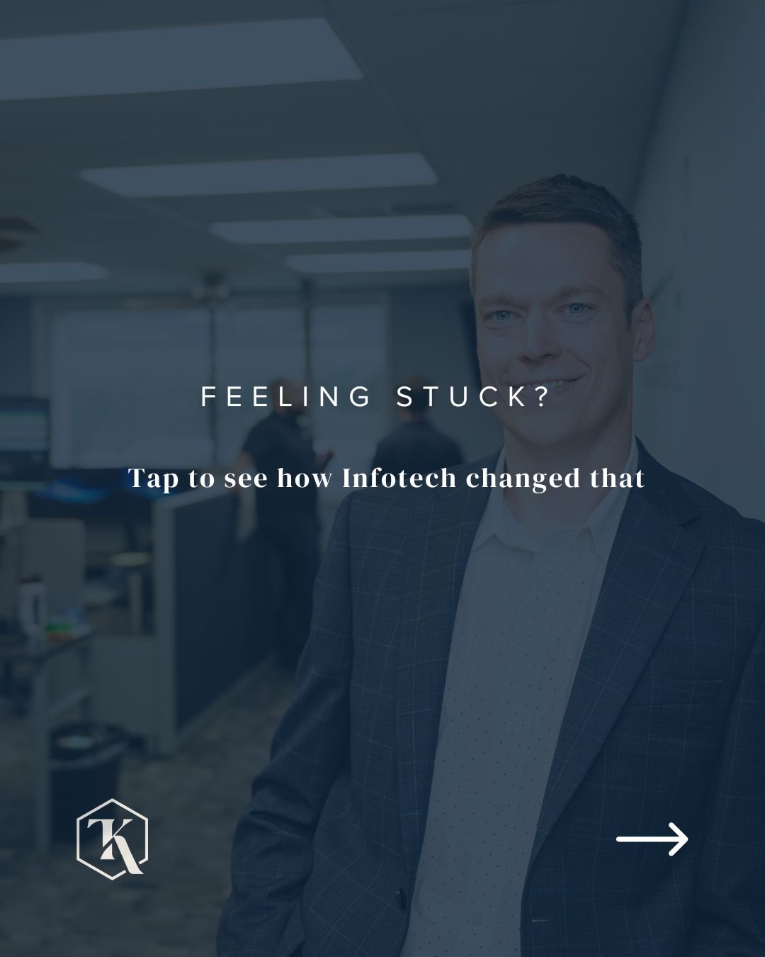 Real talk: Two photos. On repeat. Across their entire website.

That was Infotech&rsquo;s reality when we first connected&mdash;and it didn&rsquo;t come close to showing the full scope of their work.

So we made a plan:

A custom shot list
Clear goal