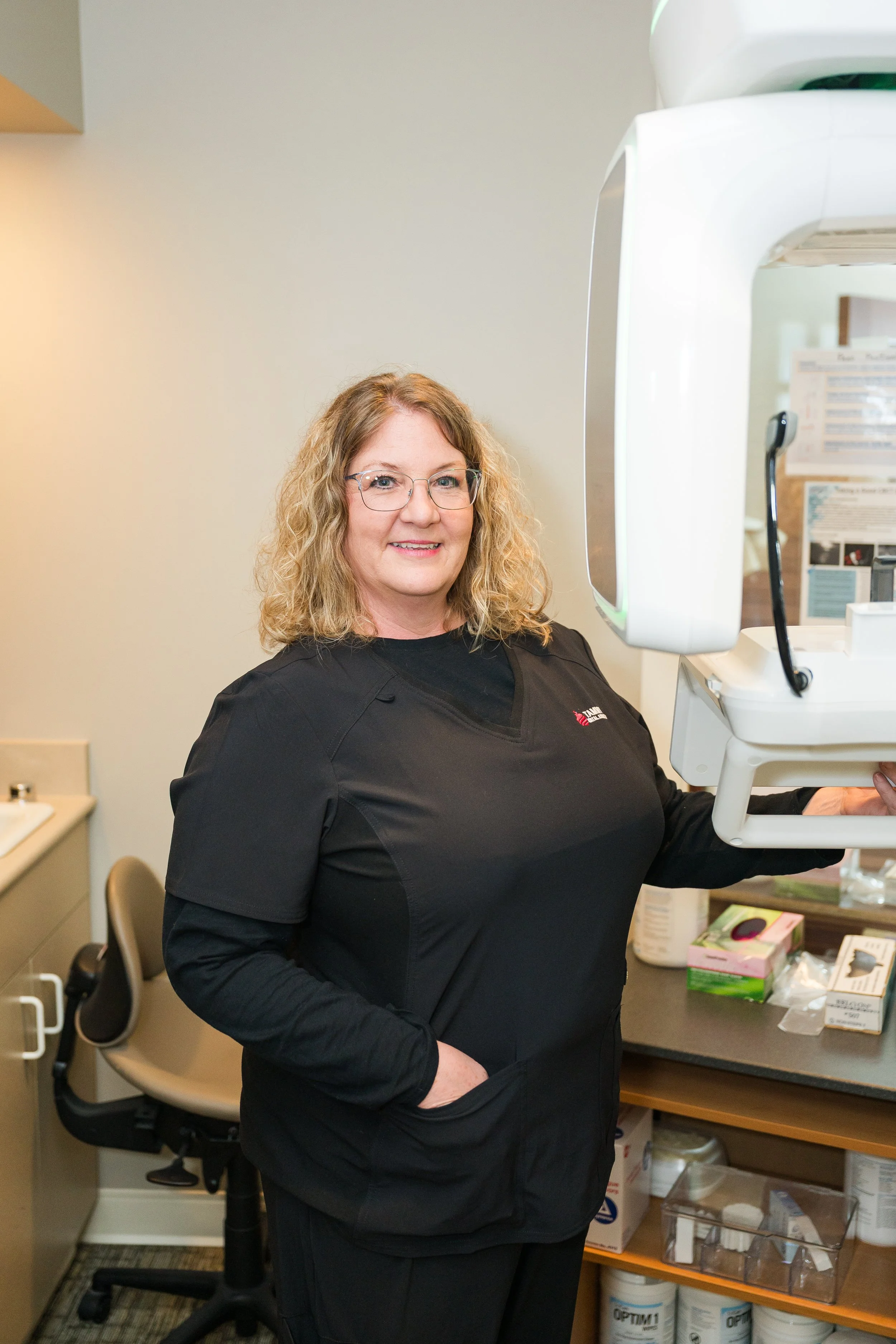 Bloomington il dentist office tech headshots