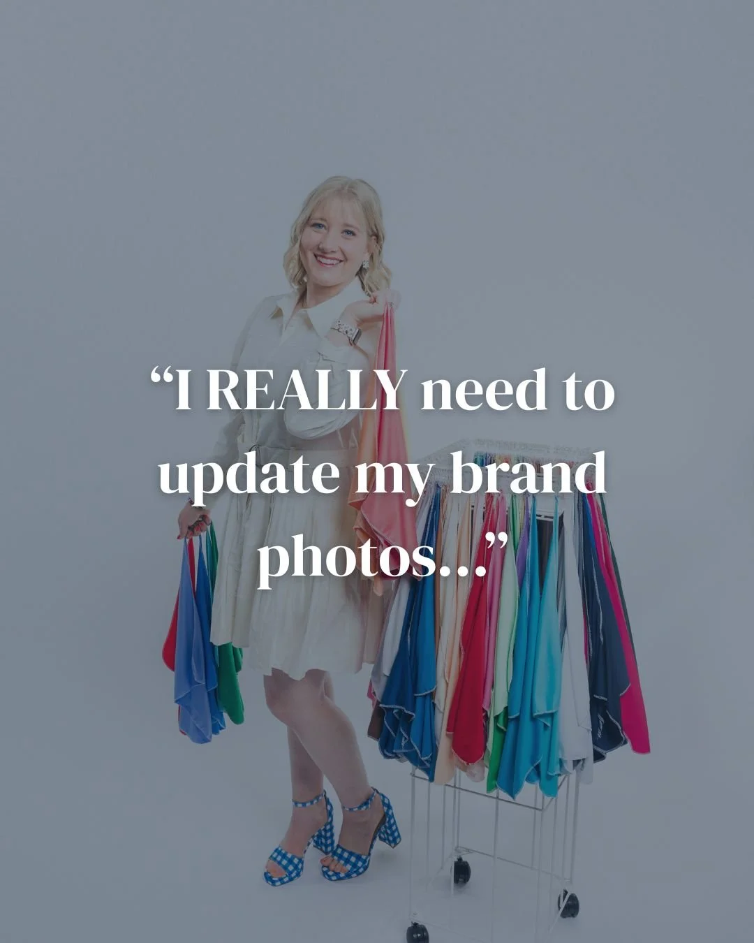 &ldquo;I REALLY need to update my brand photos&hellip;&rdquo;

I hear this all the time.

You get distracted by an email in your inbox or pulled into the next meeting&hellip; and before you know it, another month has passed. You&rsquo;re not putting 