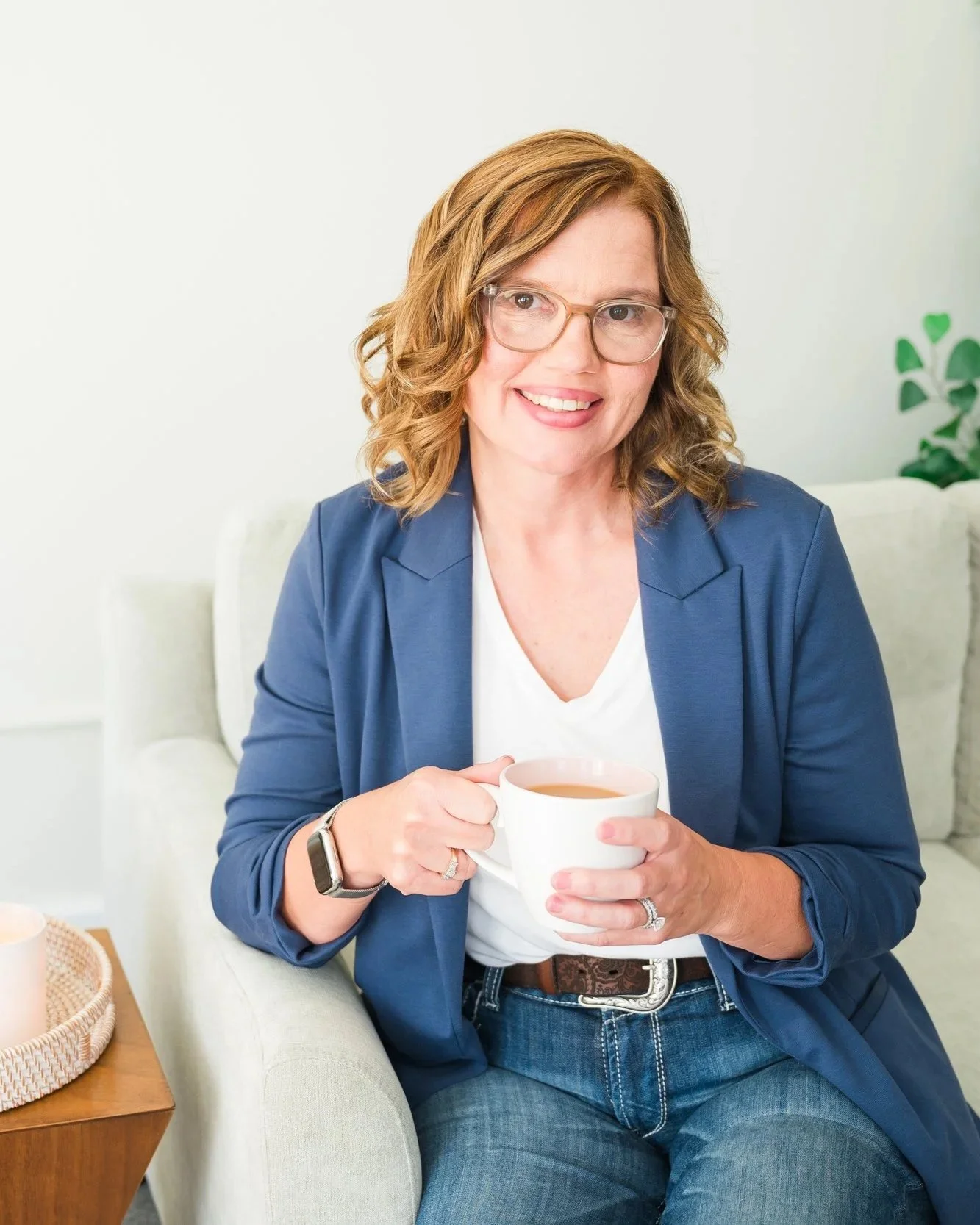 Professional headshot session for entrepreneurs in Bloomington-Normal